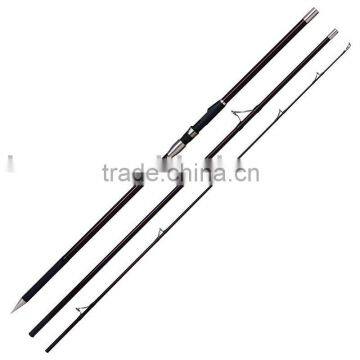 3 pieces Carbon surf fishing rod