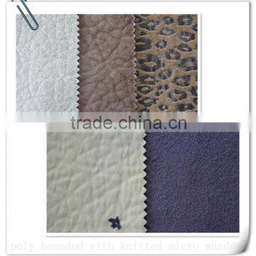 blended fabric suede for automobile upholstery lining roofs