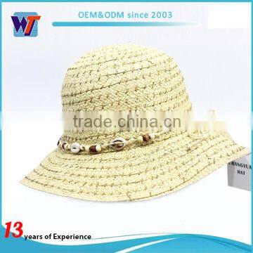 Wholesale Fashion Fedora Hat Paper Braid Straw Hat photo-2