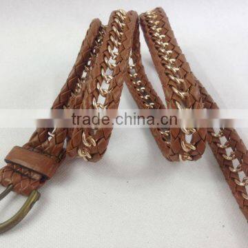 ladies chain metal belts