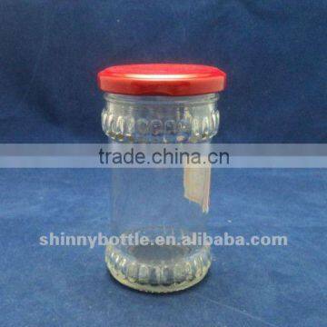 glass thick broad-bean sauce jar 220ml