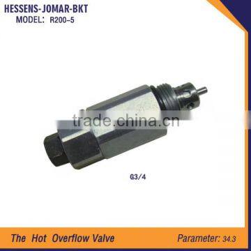 2015 hydraulic pump parts valve pump discharge valve for excavator 200-5