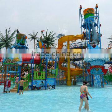 Aqua house water equipment water park projdect for children games