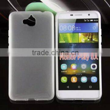 Express Colorful Jelly Cover Tpu Protective Back Case for Huawei Enjoy 5 Honor Play 5x Case China Price photo-2
