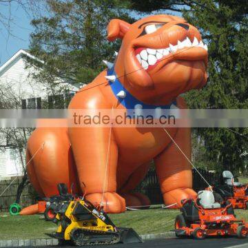 2016 hot sale giant inflatable bully dog for promotion