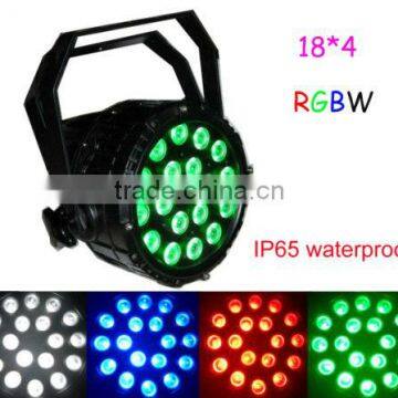 18*10w Multicolor Waterproof Outdoor Par30 Led Light Hot Sale 2015