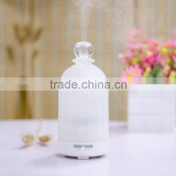 Home Appliance Glass Made Colorful LED Scent Oil Aromatherapy Diffuser photo-3