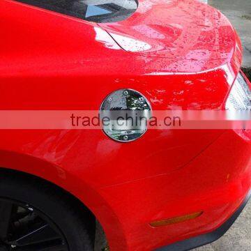 Plastic Chrome Car Oil Fuel Tank Cover Cap for Ford Mustang 2015-2017 photo-3