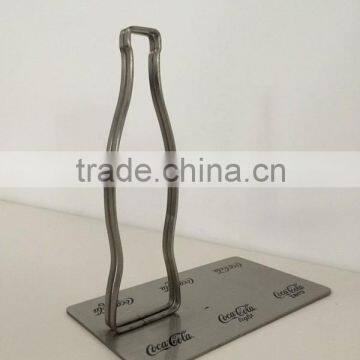 Drink Menu Holder for Coca Cola /Stainless Steel Custom Menu Holder Indoor Use