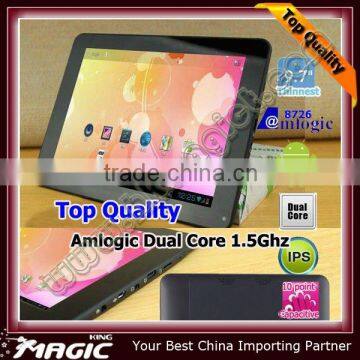 9.7" pad dual core tablet pc