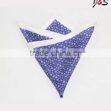 custom print embroidery handkerchief, organic cotton handkerchief, wedding handkerchief WPF327