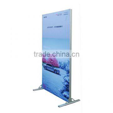 Aluminum banner stand frame