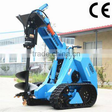 MS500 Mini Skid Crawel Track Steer Loader photo-4