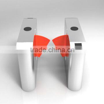 Rfid Card or Fingerprint Time Attendance Flap Turnstile Gate With Access Control System photo-4