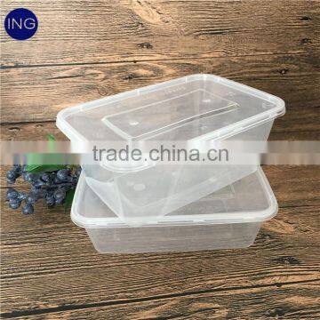 Food Grade 100% virgin pp food container restaurant