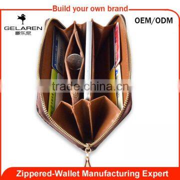 Factory Wholesale Famous Brand Zipper Ladies Wallet photo-4