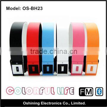 Fashion Bluetooth Intercom Mobile Phone Bluetooth Headphone(OS-BH23)