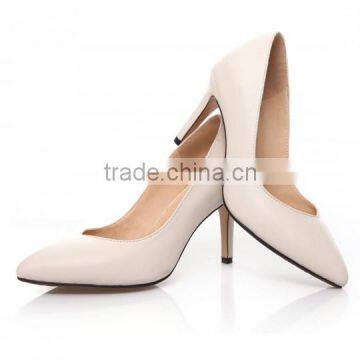Women Dress High Heel Shoes Fashion Ladies Shoes Leather Shoes CP6665