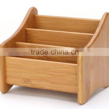 Bamboo Remote Control Sundries Bamboo Storage Box & Bin photo-4
