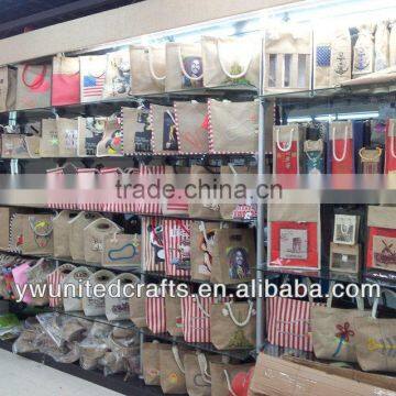 Foldable Jute Bag Ladies Fashionable Jute Bags