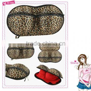 Newest EVA Leopard Travelling Bra Bag (BRAG-001-22) waterproof bra bag