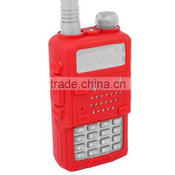 New Red Rubber Soft Handheld Holster Case for BAOFENG Radio