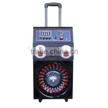 10 inch bluetooth speaker for stage or outdoor with remote wireless led MZ-155