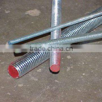 Grade 6 DIN 975 threaded rod with Cr3 Zinc Plated