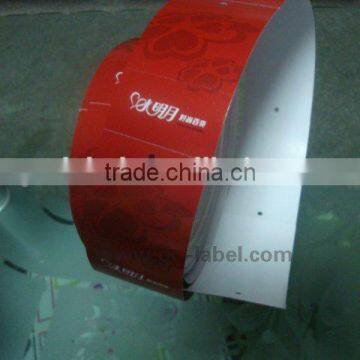 Hot sale rolling vinly material thermal self-adhesive stickers and labels