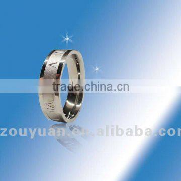 fashion wedding bands finger ring, titanium ring