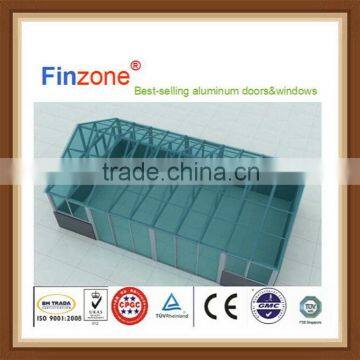 Economic Top Sell Curved Tempered Glass Sunrooms photo-3