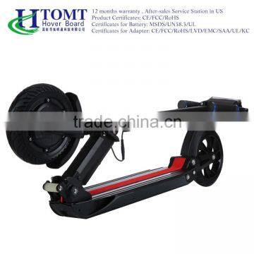 2016 HTOMT high speed electric scooter foldable two wheel electric bike battery with seat