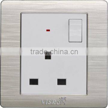 New Arrival Reasonable Price usb controlled power socket with alumunium material