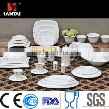 2013 Hot selling new designed superwhite dinnerware