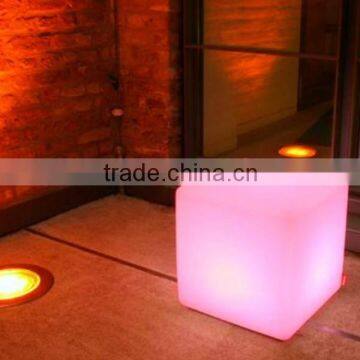 Illuminated Flashing Color Changing Led Cube Portable Chair