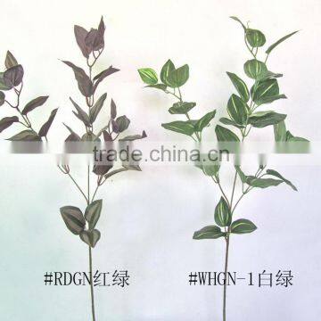 artificial green leaves spray garden style YL735