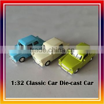 Pull back 1:32 die-cast model car, classic car die cast car, door can be opend