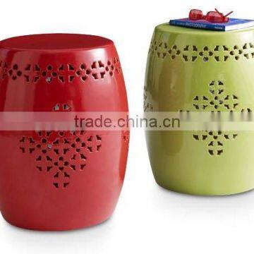 Decorative garden stool,Designer stool