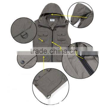 High Quality Multi Function Photo Work Mesh Travel Vest