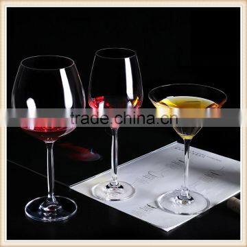 high quality bulk lead free crystal clear wine glass