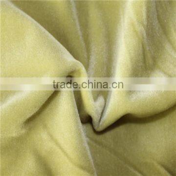 Polyester Velboa Fabric Flat Filament Velvet Fabric With T/C Backing