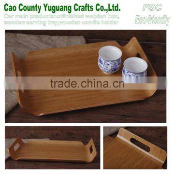 personalized wood tray,chinese ash custom wood tray,antique tea tray table