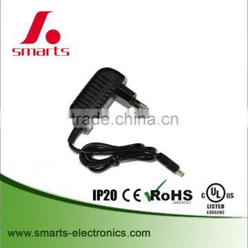 220v to 12v 12w plug in power adapters for led strip