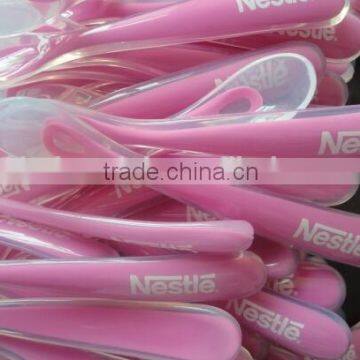 2015 Hot Sale Silicone Baby Spoon, BPA Free Feeding Spoon photo-3