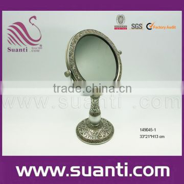 Polystone handmade decorated mirrors