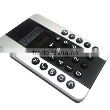 good quality cheap office gift 8 Digits flat dual power electronic Calculator