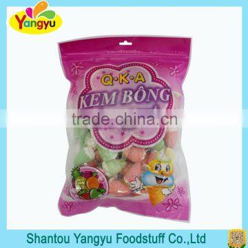 Fruit shape strawberry marshmallow candy, marshmallow manufacturers