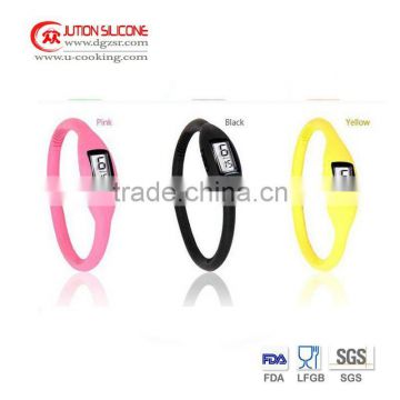 Colorful Logo silicone Watch