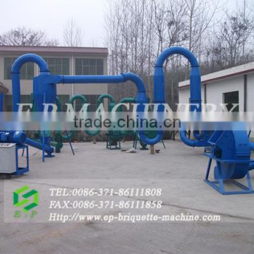 Mobile use home and factory producing wood pellet mill line