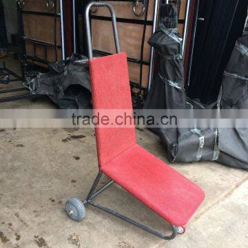 chair trolley---strong frame+good quality plywood+carpet